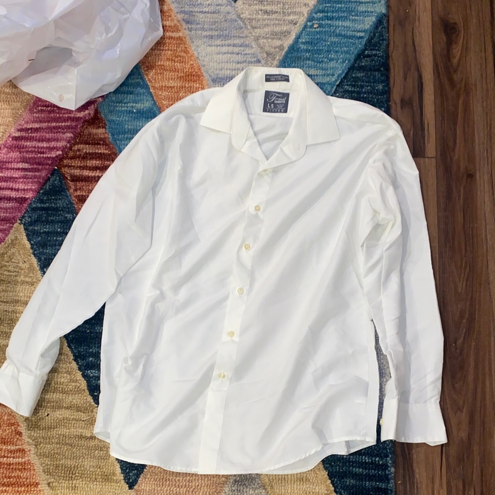 Elegant Ecru Dress Shirt